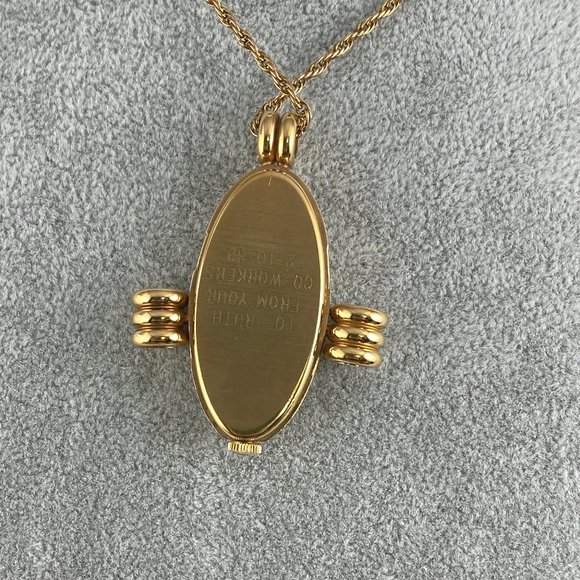 Vintage 1950's Earnest Borel Pendant Watch - Picture 4 of 7